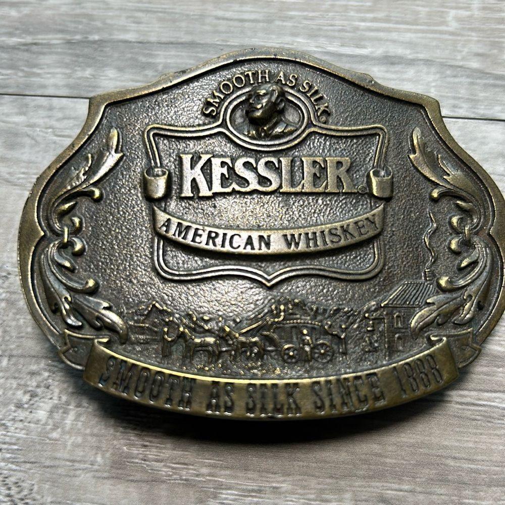 Kessler limited edition American whiskey belt buckle